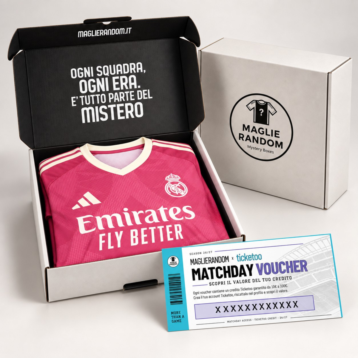 Mystery Box 26/27 x Ticketoo